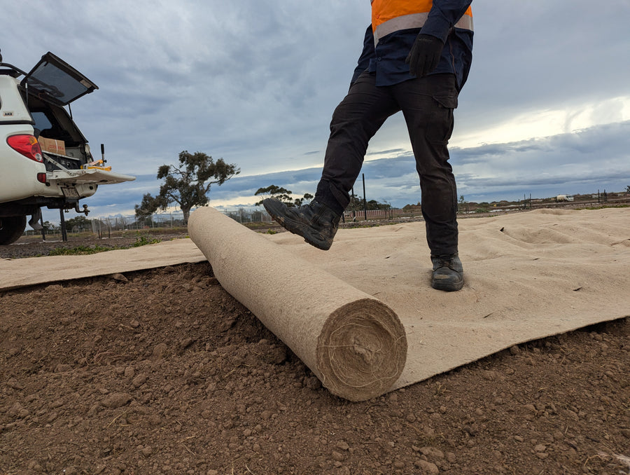Jute Mat Supply and Installation – Regen Nurseries
